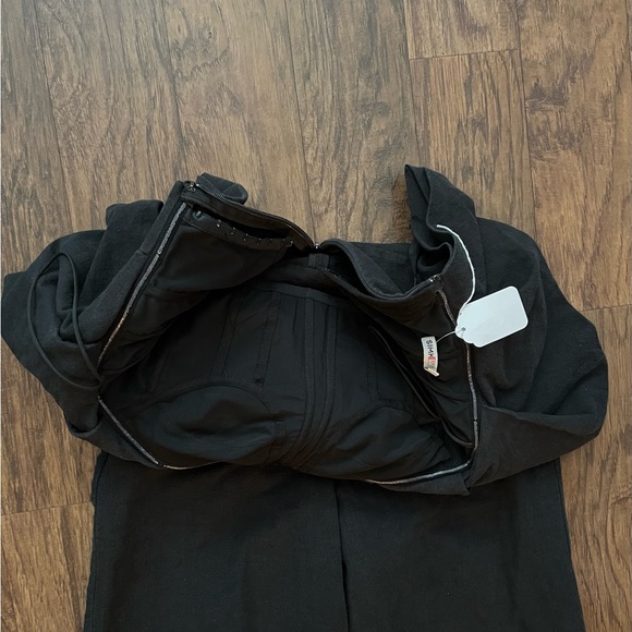 Simkhai Jumpsuit puff detail distressed black size 8 - Picture 13 of 16